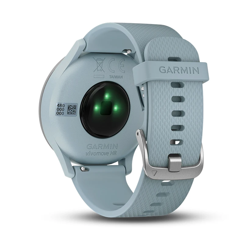 GARMIN vomove HR гибридные Смарт часы для мужчин и женщин серебристая/морская