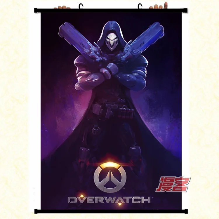 Над часами игры Assassins Color Fantasy мотивационное абстрактное искусство Laminas Decorativas Pared