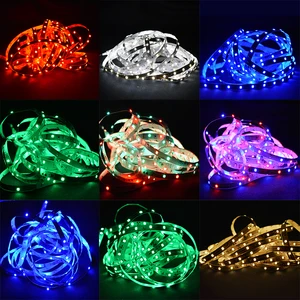 5M DC12V 3528 Светодиодные ленты Non-Водонепроницаемый гибкие светодиодные RGBбелыйтеплый белыйсиний 60ledsм 5 млот светильник RGB 3528 Светодиодный светильник