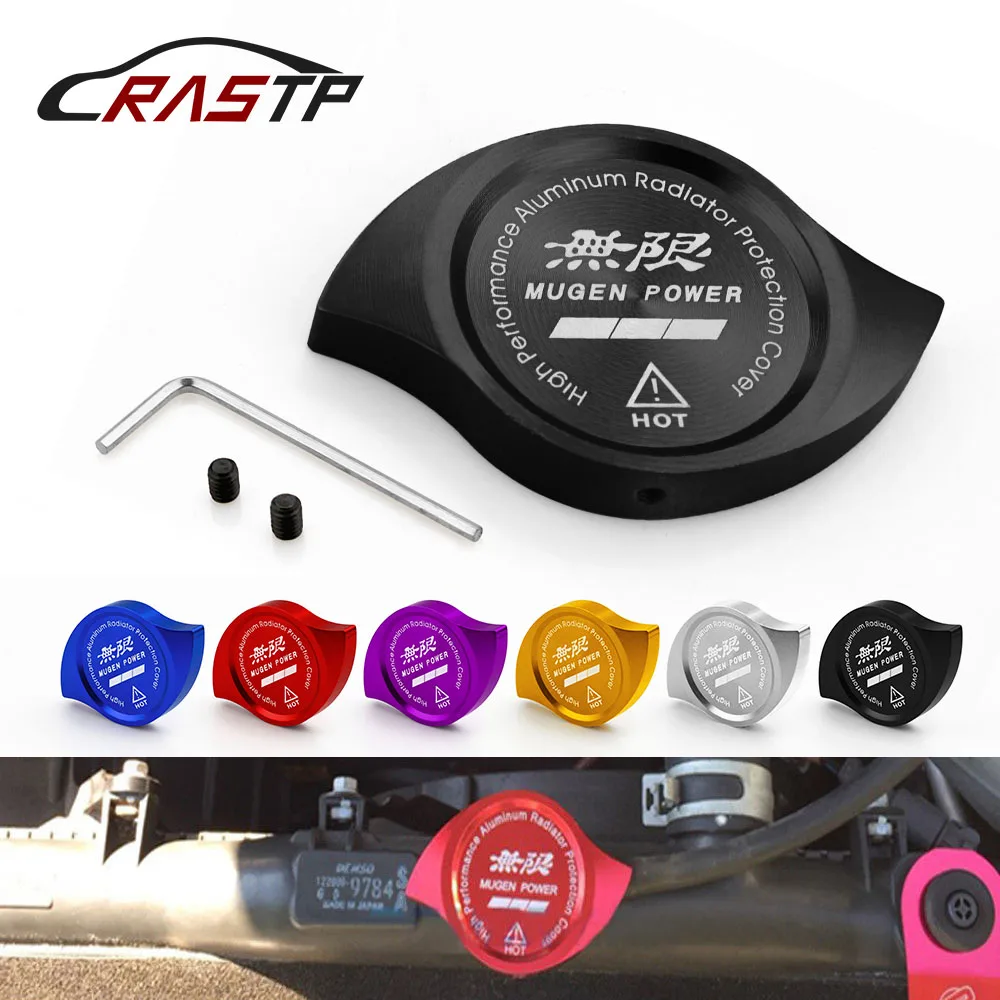 Алюминиевый защитный кожух RASTP Red для HONDA Accord Civic чехол защиты радиатора подходит CR