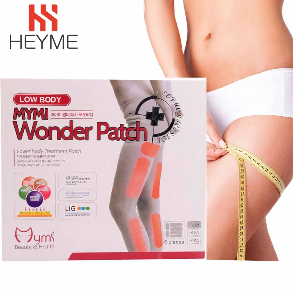 HEYME 18pcs/pack Body Slim Patch Leg Pad Weight Loss Plaster Fat Burning Patches Cream E | Красота и здоровье