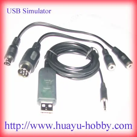 USB Simulator RC flight model simulator kit