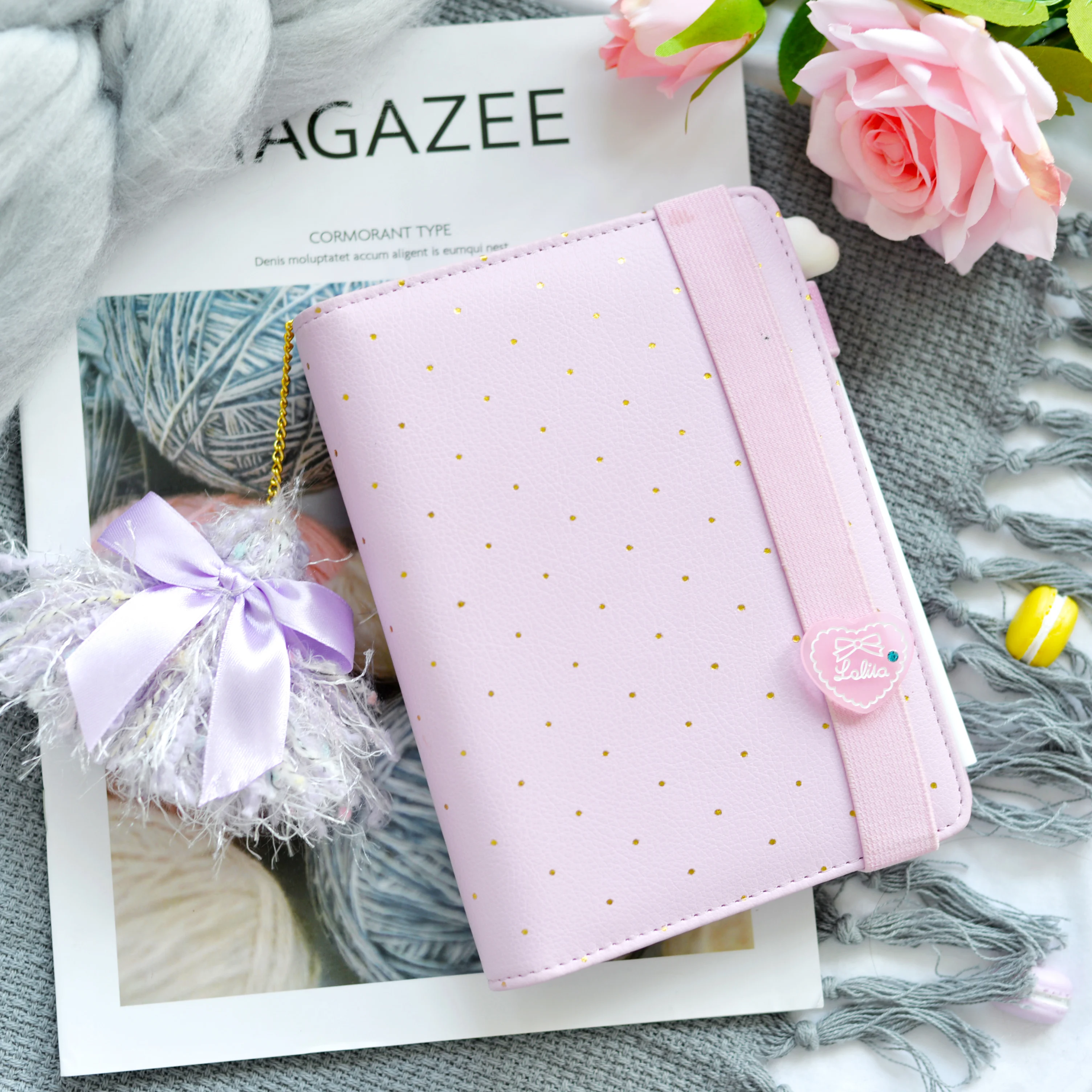 2019 Dokibook мяты A6 чехол серии спираль ежедневник Карандаш Чехол искусственная ( ый)
