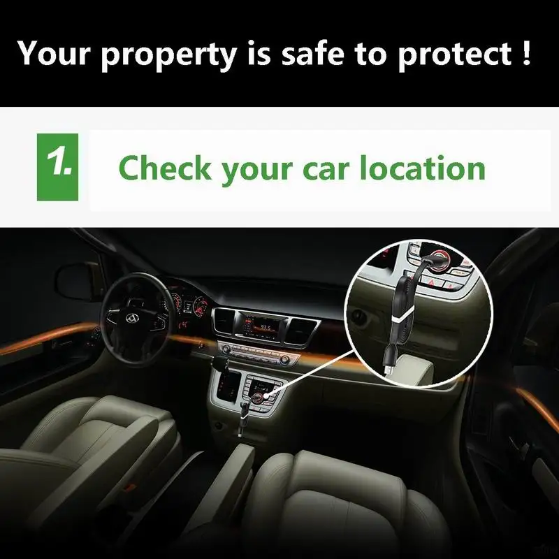 USB Мощность Кабель адаптер данных + GPS местоположение трекер дистанционного