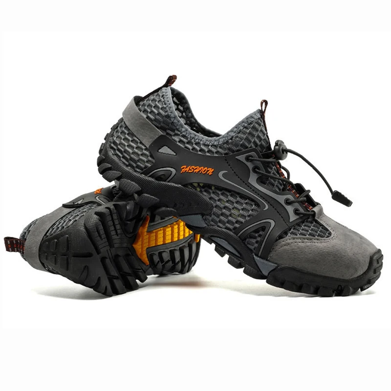 Size 39-50 Men NonSlip Hiking Shoes Quick Dry Breathable Upstream Water Outdoor Sport Climbing Sneakers Beach Wading | Спорт и