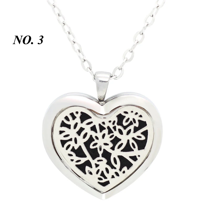 Новое поступление! Медальон для духов в форме сердца подвеска из нержавеющей