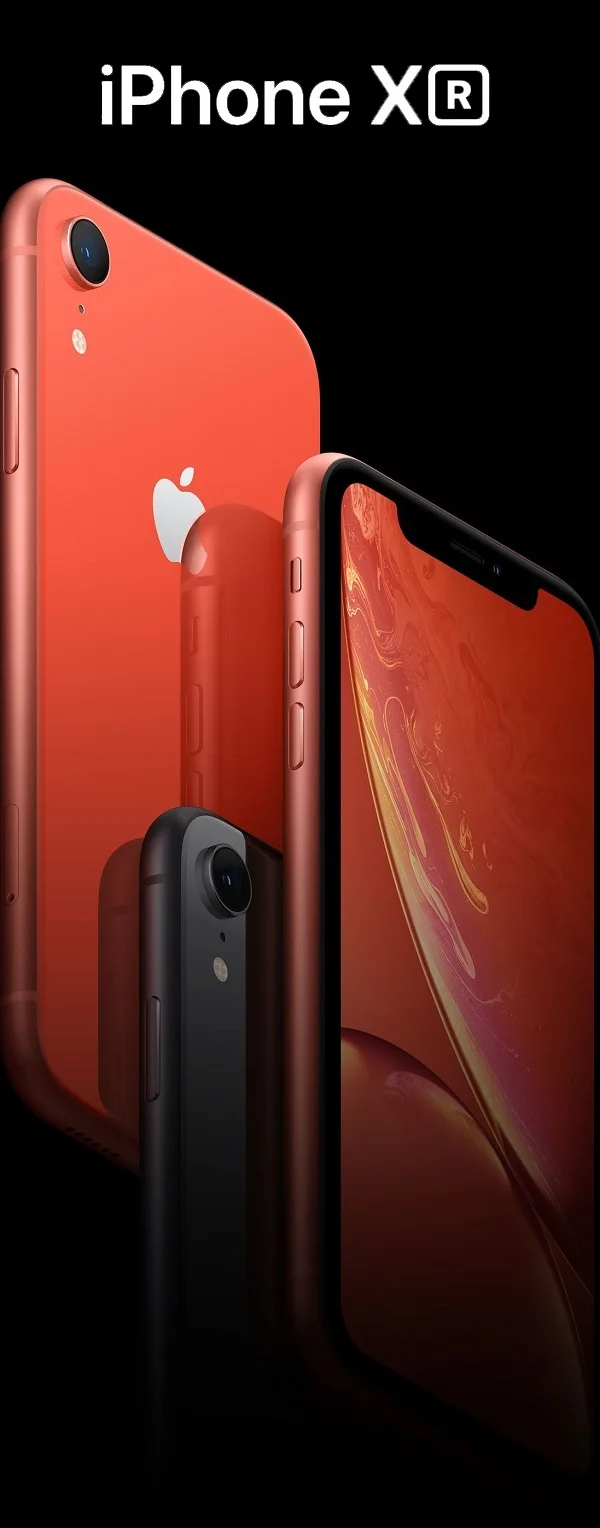 Apple iPhone XR 6," жидкий сетчатый экран 4G LTE фронтальная камера 12 Мп Bluetooth IP67 Водонепроницаемый для наружного использования
