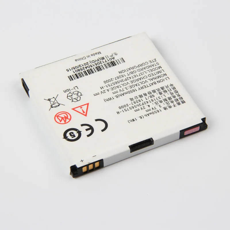 Original i3716T42P3h565751-H Phone battery For ZTE N880E N860 N855D U885 U880E V889D V880E 1650mAh | Мобильные телефоны и