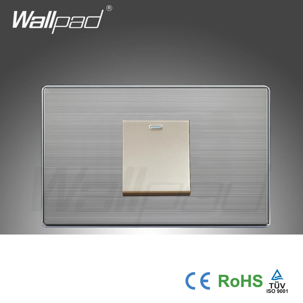 2019 горячая распродажа 1 Gang моментальная Перезагрузка свяжитесь Wallpad люксовые