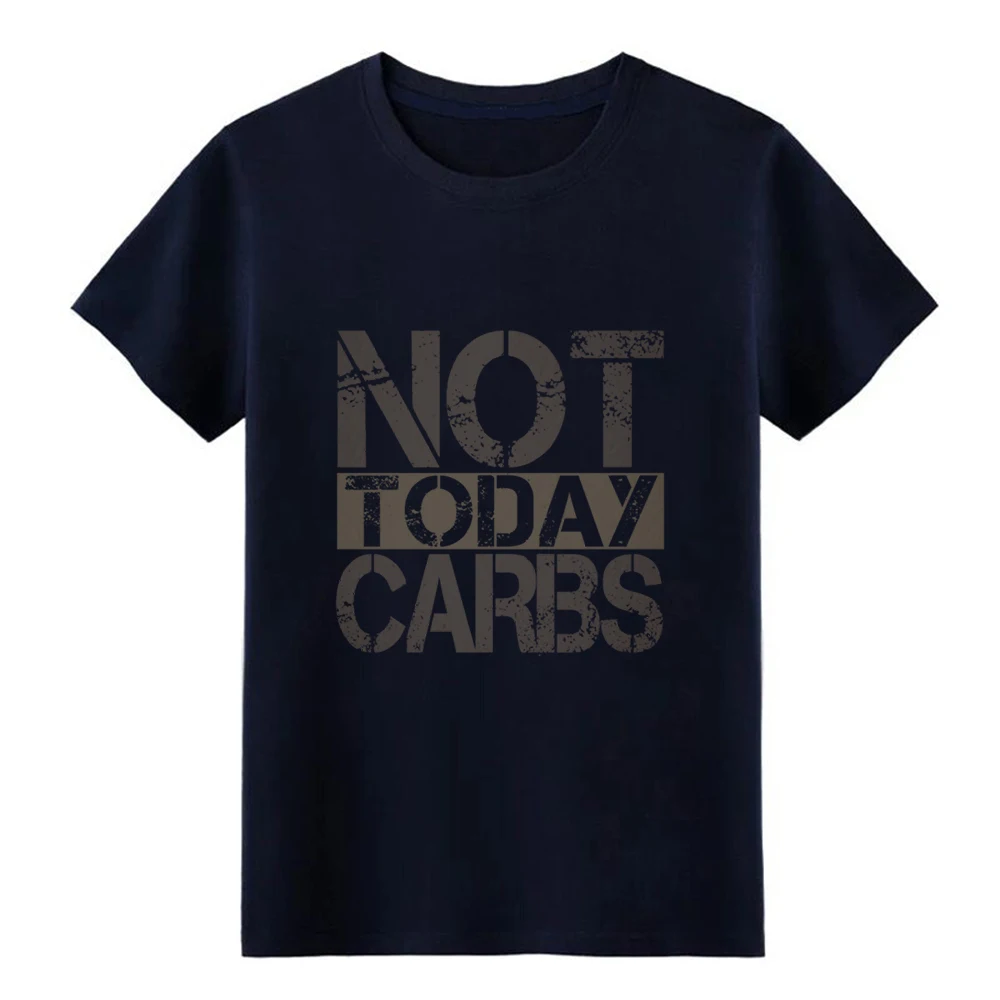 Мужская футболка с принтом Keto Not Today Cubs LCHF хлопковая Футболка круглым вырезом