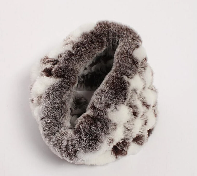 Настоящий мех кролика головные уборы шляпы натуральные вязаные меховые из