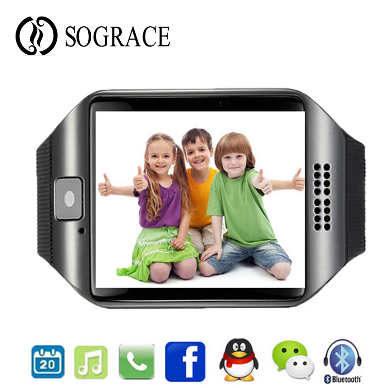 Q18 Детские Смарт часы с шагомер Камера сим карты TF вызова Smartwatch для Xiaomi Huawei Android