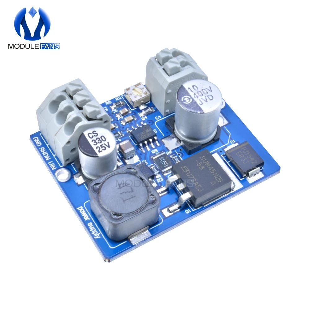 DC 12В 24В NCH6100HV высоковольтный источник питания постоянного тока для Nixie Tube Magic Eye Diy