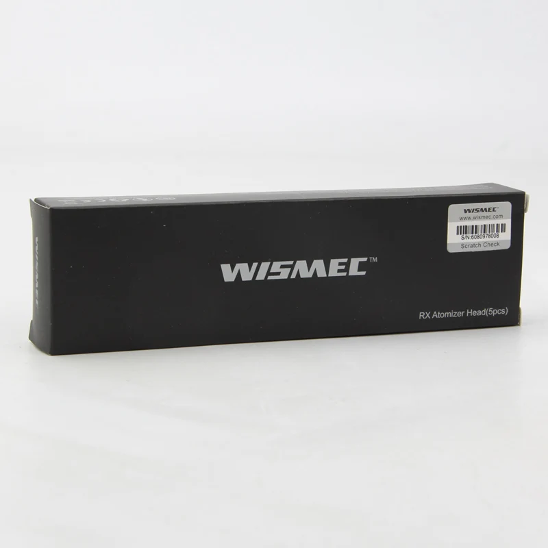 5 шт./лот оригинальная Wismec RX двойная катушка 0 15 Ом/RX керамическая 0.5ом головка