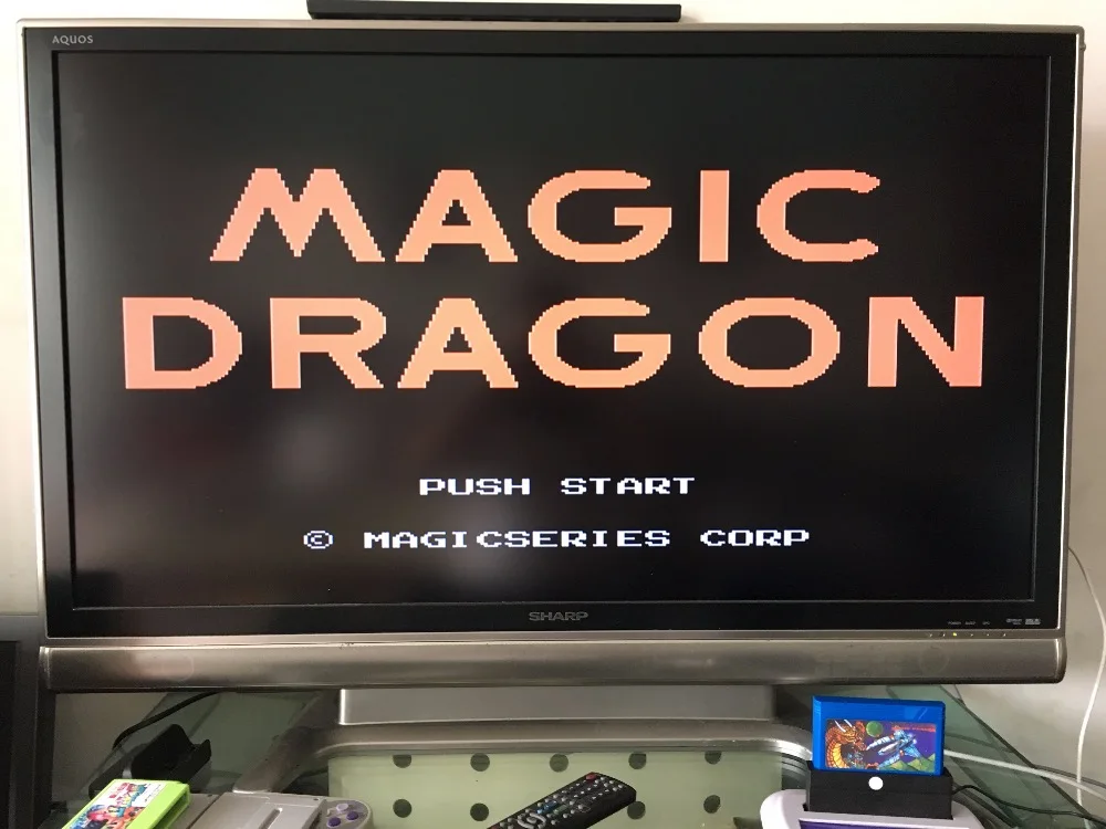 8bit игровая карта: волшебный дракон (японская версия! Только картридж!)|Игры для