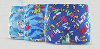 80pcs free size summer kid diving wear cartoon printed toddler child boys swimming trunks swimsuit beach swimwear shorts