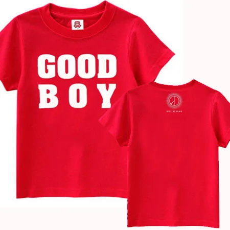 Новая футболка с надписью The sun around bigbang good boy Quanzhilong одежда для мальчиков goodboy summe kpop