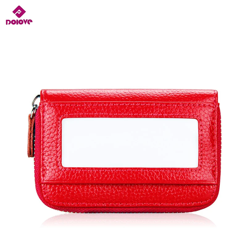 Новинка модные женские маленькие кошельки DOLOVE из натуральной коровьей кожи