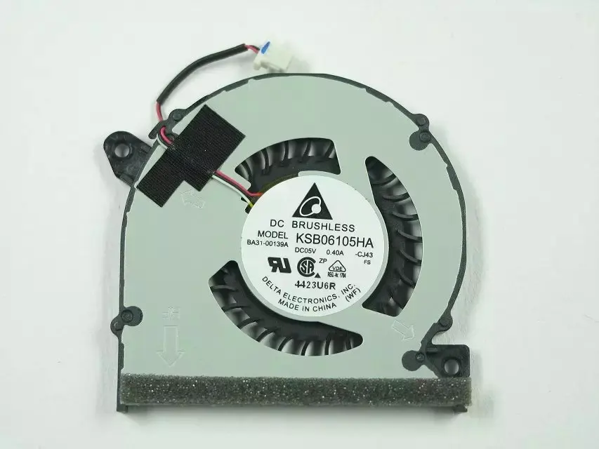 Detla Electronics KSB06105HA CJ43 DC 5 В 0.4A серверный охлаждающий вентилятор для ноутбука с 3