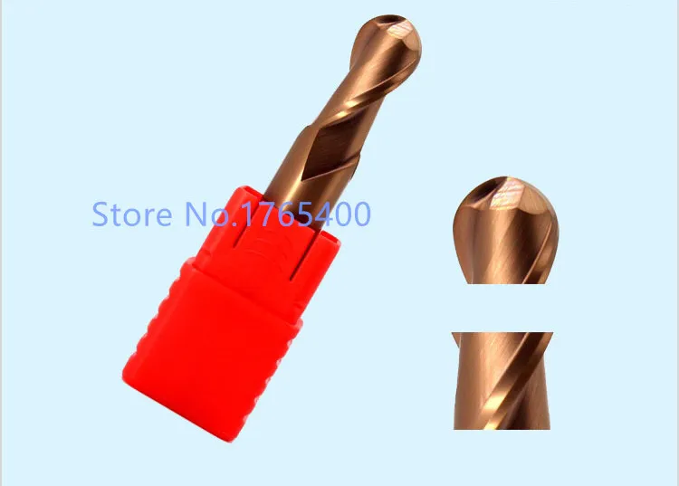 Концевая фреза HRC55 карбидная Вольфрамовая R0.5 R0.75 R1 R1.25 R1.5 R2 R2.5 R3 R4 R5 1 шт.|Фреза| |