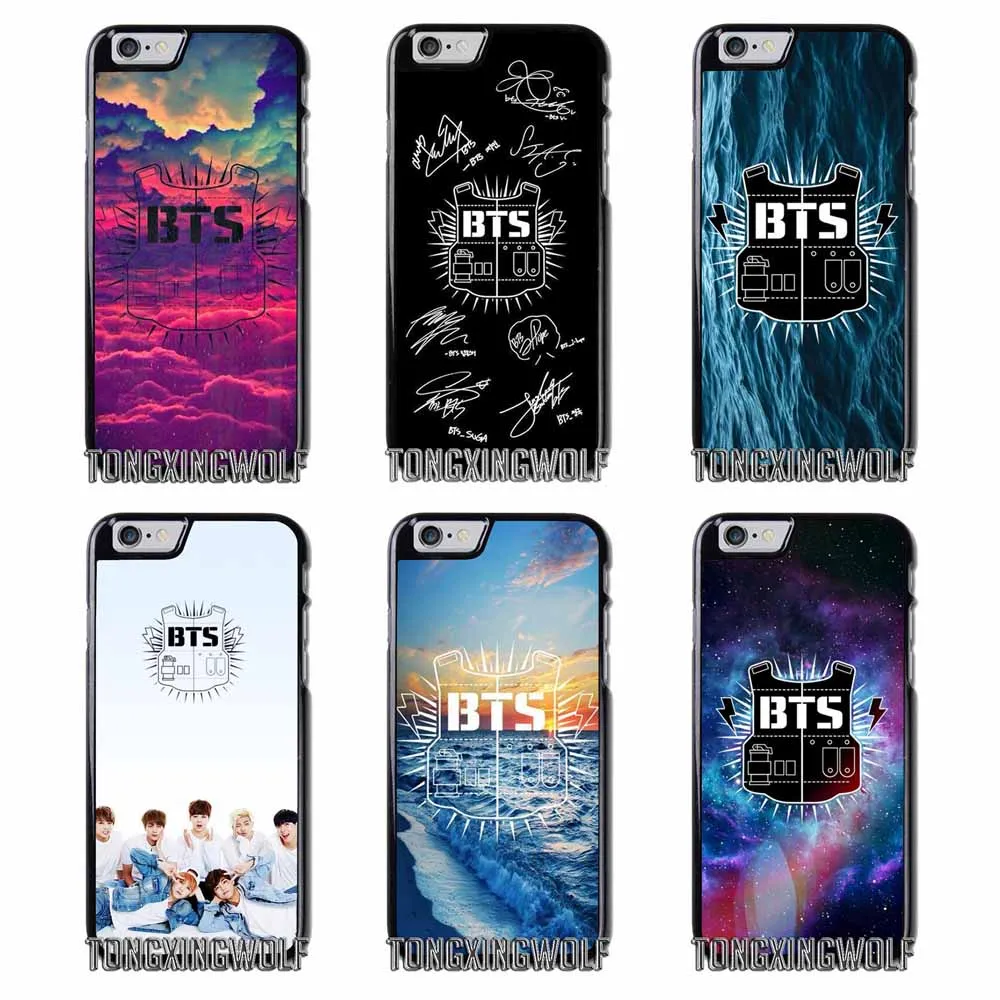 BTS bangtan мальчики логотип команды Чехол для huawei P8 P9 P10 P20 Lite плюс Nova 2 S Y3 Y5 y6 Y9 Honor 5C 5X6X7 s