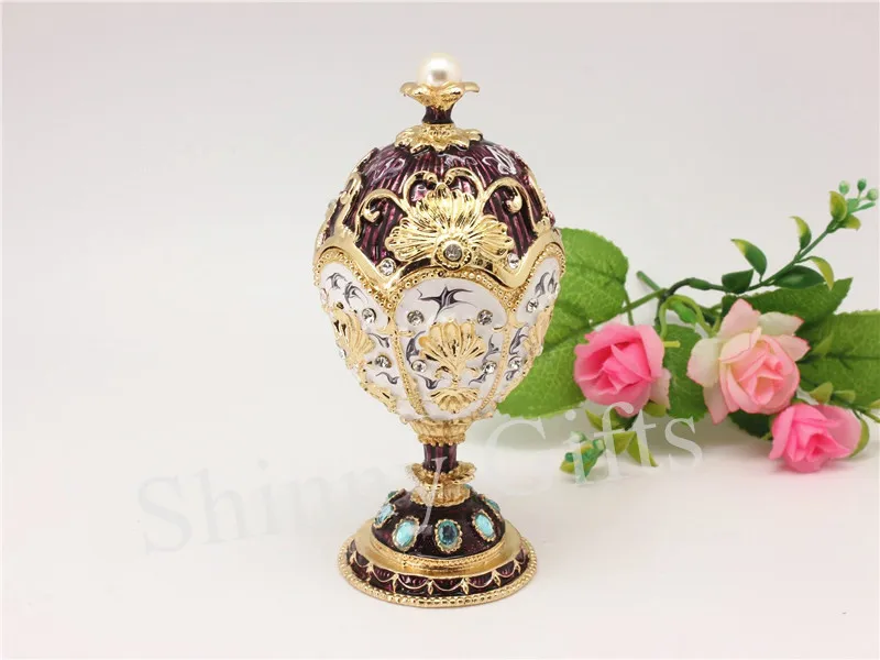 Новый стиль Пасхальная металлическая коробка для ювелирных изделий подарки