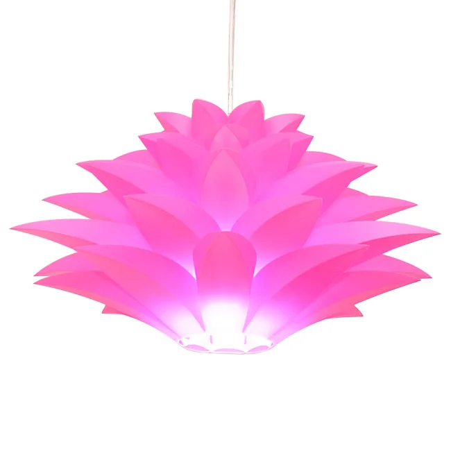 Светодиодная Подвесная лампа в форме лотоса из ПВХ 47/57 см|flower pendant light|led hanging lamppendant