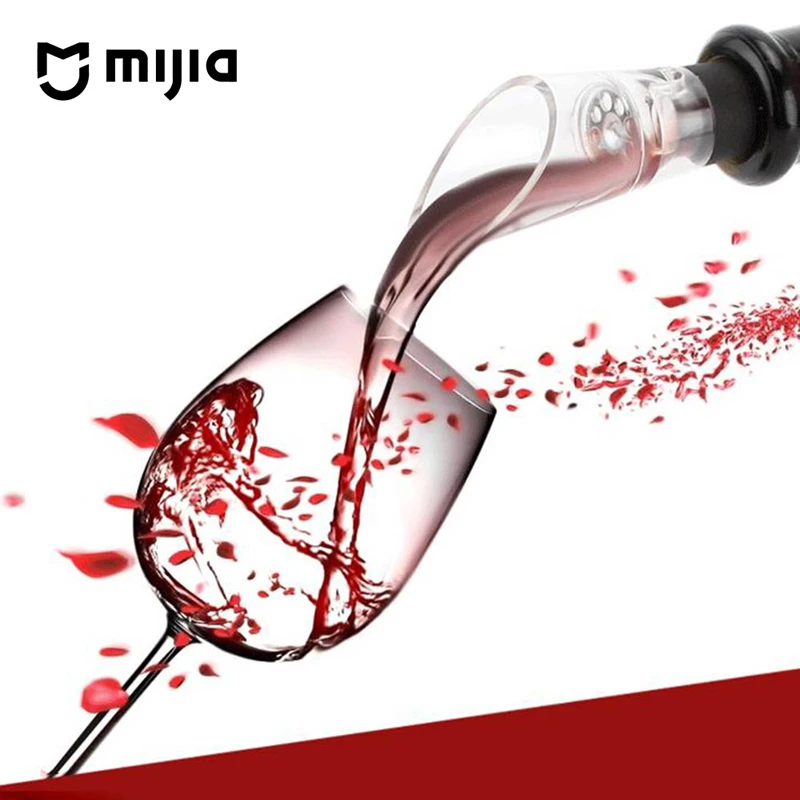 Новинка Xiaomi Mijia мини штопор для вина графин пробка аэратор премиум класса и