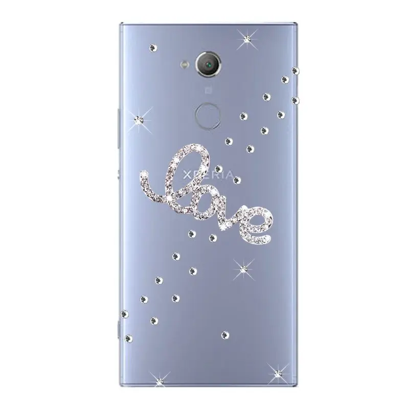 Роскошный блестящий чехол со стразами для Sony Xperia XA2 Ultra XA1 Plus XA3 XA xa ультра