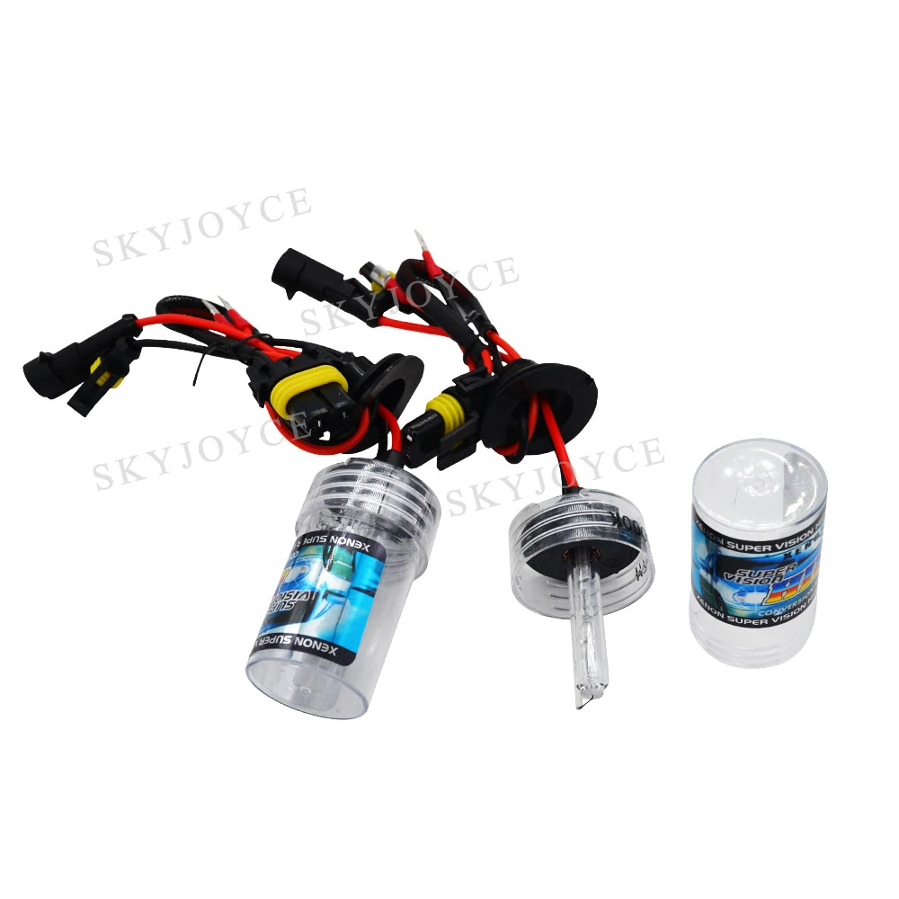 55 Вт автомобильный комплект HID DC 12 В Быстрый Яркий балласт 3000K желтый 4300K 6000K H1 H11 H3 H7