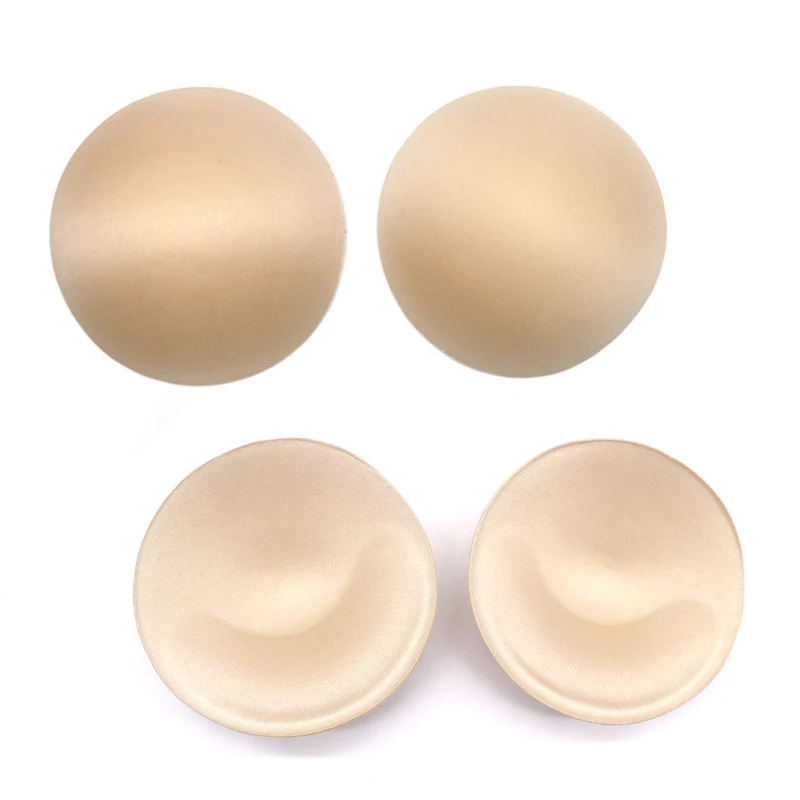 

5pairs Women Sponge Foam Top Push Up Bra Pad Inserts Breast Bra Pad for Swimwear Enhancer Bikini Inserts Pad Removeable Bra Pads