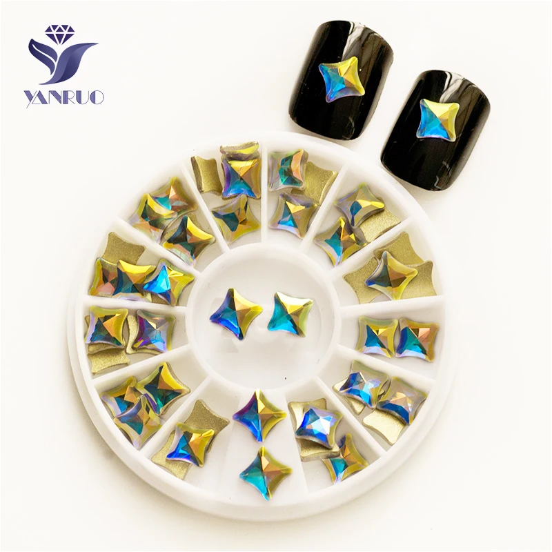 

Стразы из горного хрусталя YANRUO 2555NoHF AB, 6 мм