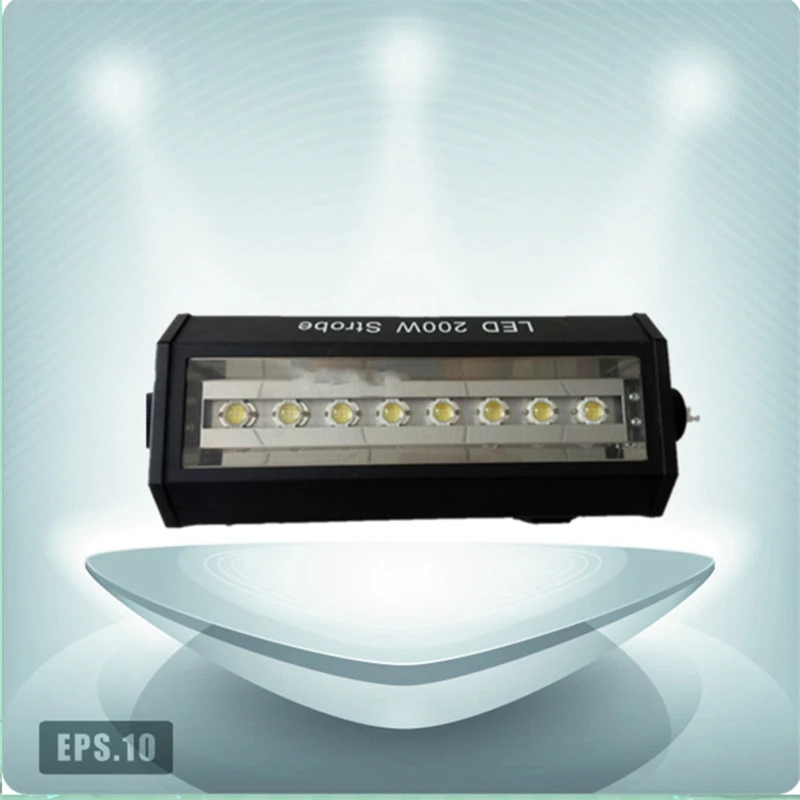 

New arrival Led 200W Strobe Light For Party Disco DJ Bar Light Show stroboscope Strong Flash Light