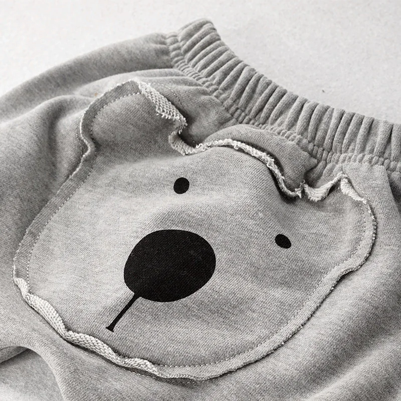Bear Style Baby Clothing for Boys Pants - Casual Haren Pants Baby Boy Clothes - Unisex Infant Costume for Toddler Girl Clothing image 5
