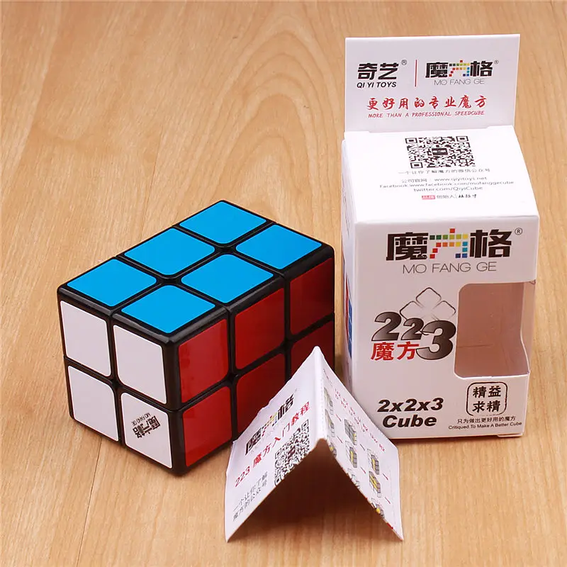 Qiyi mofangge 2x2x3 Магическая скорость qiyi кубические наклейки профессиональные