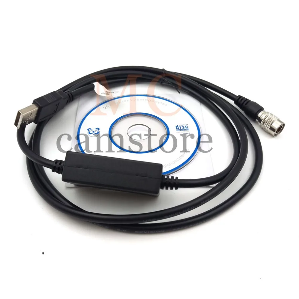 6 контактный разъем USB для Topcon кабель передачи данных Sokkia общая станция подходит