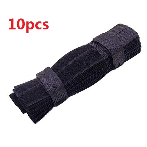 10pcs black 50/10 шт. кабельный организатор провода зажим для намотки наушники держатель Мышь шнур протектор Кабель HDMI Управление для iPhone USB кабель - Цвет: 10pcs black