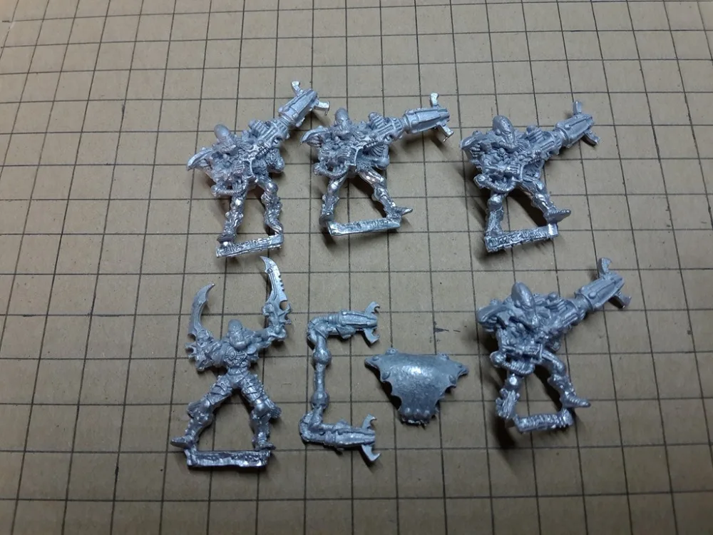 Eldar Warp spiders металлические Биты|Игровые фигурки и трансформеры| |