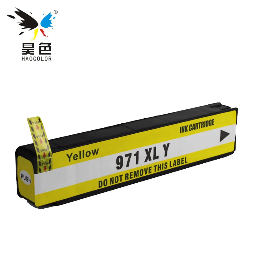 HAOCOLOR 4x Ink Cartridges For HP 970 971 XL 970XL 971XL  970XLBK for Officejet Pro X451dn X451dw X476dnMFP X476dwMFP X551dw