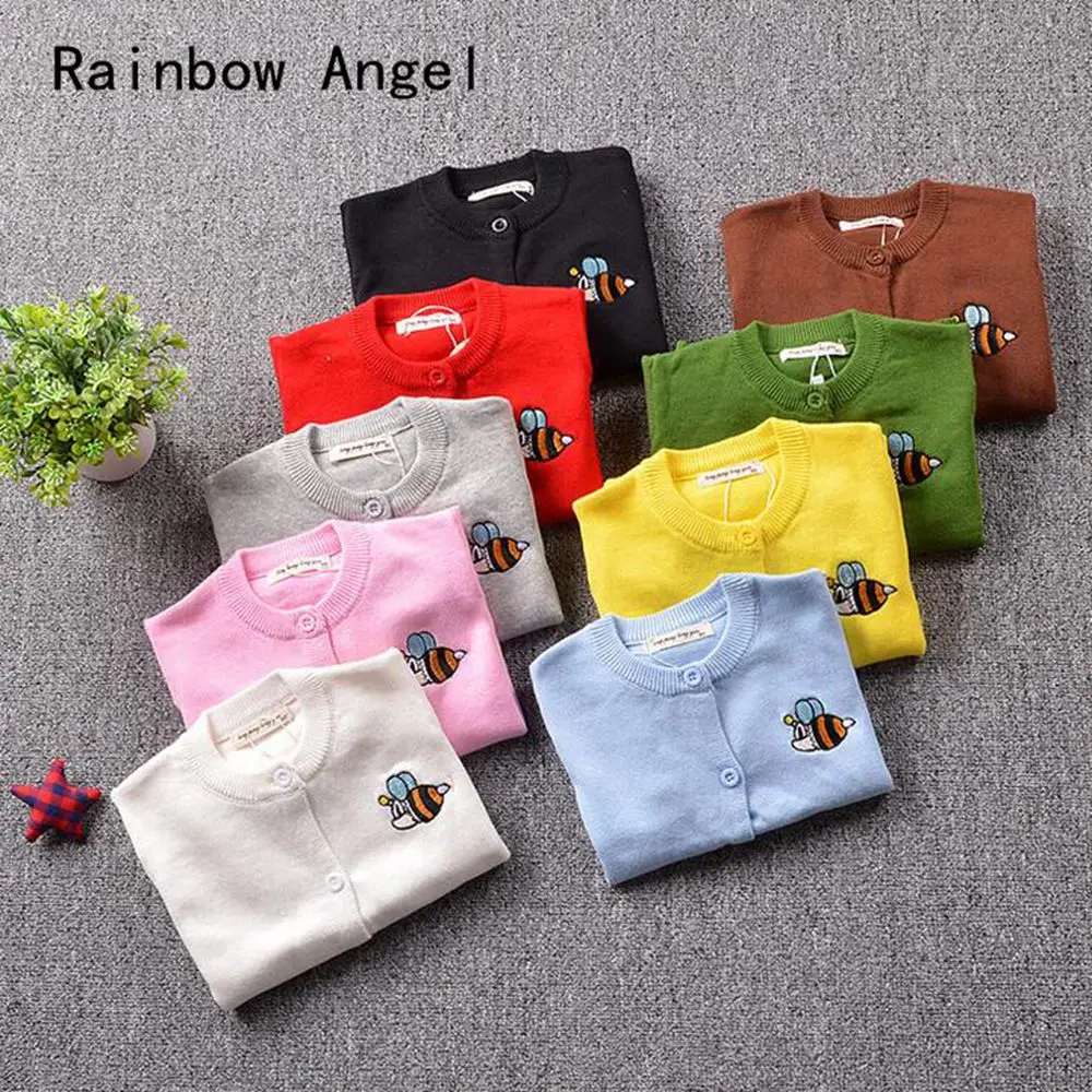 Осень-зима для мальчиков джемпер девушки малышей свитер Детский с круглым