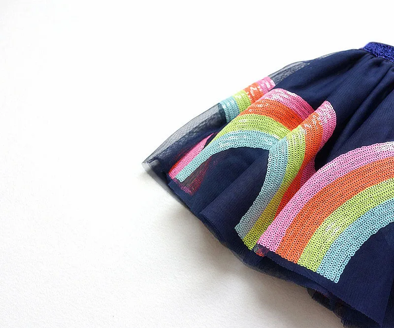 Новинка юбка для маленьких девочек детская с блестками горячая Распродажа