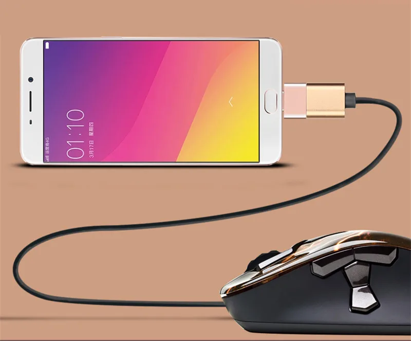 Адаптер FFFAS Micro USB OTG для камеры флеш накопитель телефона android кабель разъем