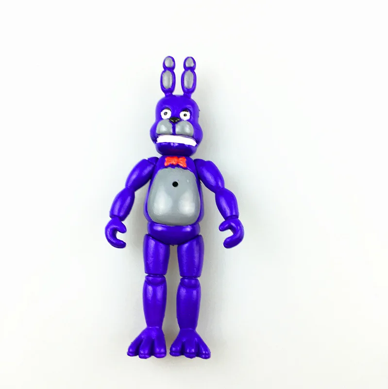 Five Nights At Freddy's FNAF 5 дюймов ПВХ фигурку игрушки Foxy золото Фредди Чика с 2 цвета