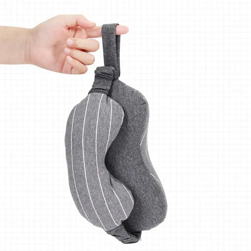 Travel Eye mask And Neck Pillow set office lunch break cotton U-shaped shading goggles travel accessories U1 | Красота и здоровье
