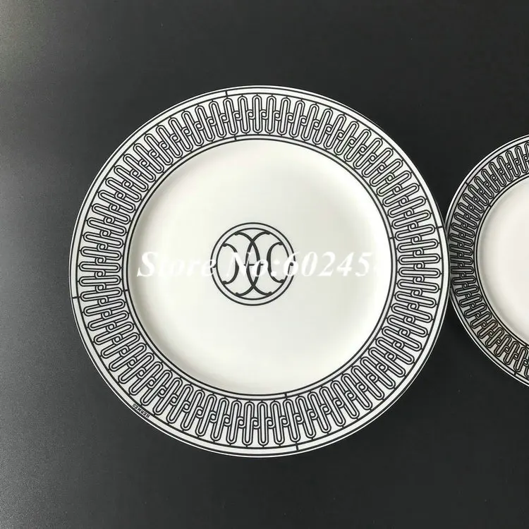 27.5cm dish Новые поступления Западная керамика обеденная тарелка - Цвет: 27.5cm dish