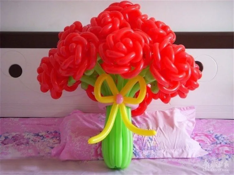 10 шт. длинный волшебный воздушный шар ткачество DIY день рождения украшения цвет