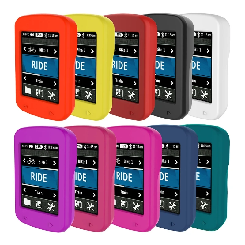 Разноцветный силиконовый чехол OOTDTY для Garmin Edge 820 GPS|Смарт-аксессуары| |