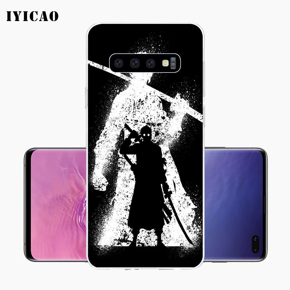 IYICAO Roronoa Zoro Цельный Мягкий силиконовый чехол для телефона Samsung Galaxy S10e S10 S9 S8 Plus S7 Edge