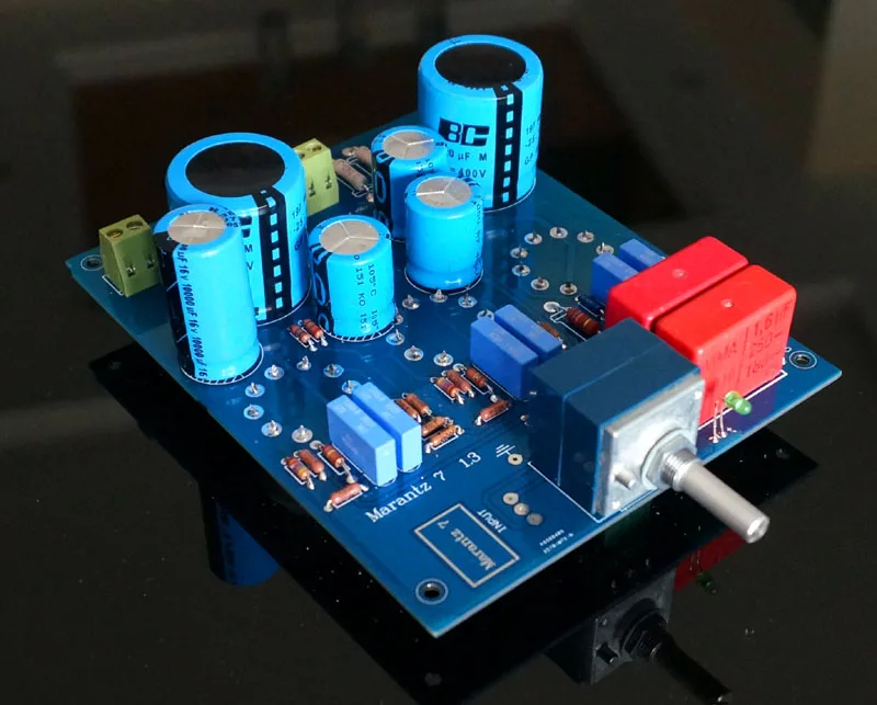 Лампочка потенциометра Marantz 7 контуров 12AX7 tubes ALPS 27 предварительный усилитель