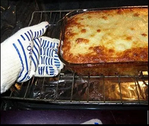 Перчатка для духовки сверхпрочная перчатка моющаяся Нескользящая силиконовая